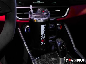 The MAD Cup - Black Cup/ White Logo